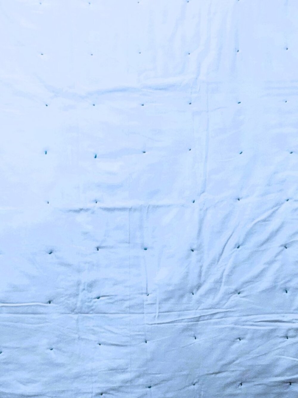 GOD LOVES YOU QUILT VIBRANT AS OCEAN COLOR VARIES SEA BLUE TO GREEN COMPLETE - Picture 5 of 6